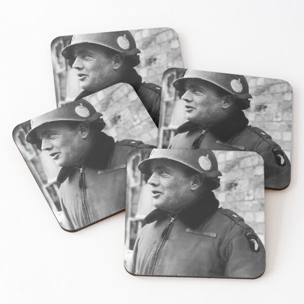 Item preview, General Anthony McAuliffe - Bastogne - Battle of the Bulge - 1944 designed and sold by warishellstore.