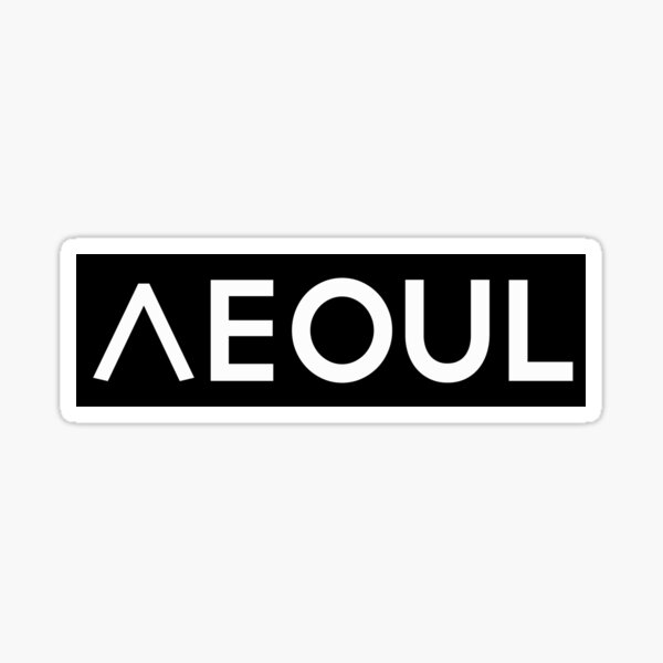 Seoul Hangul Sticker