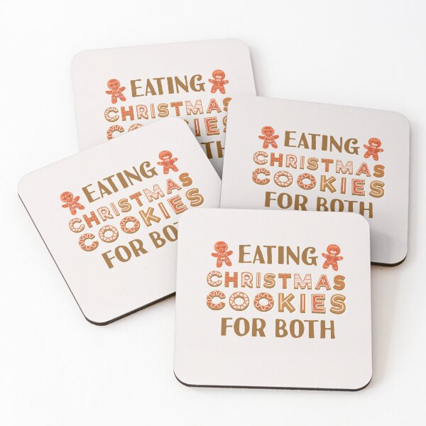 Item preview, Eating Christmas Cookies For Both Funny Pregnancy Pregnant designed and sold by gkao.