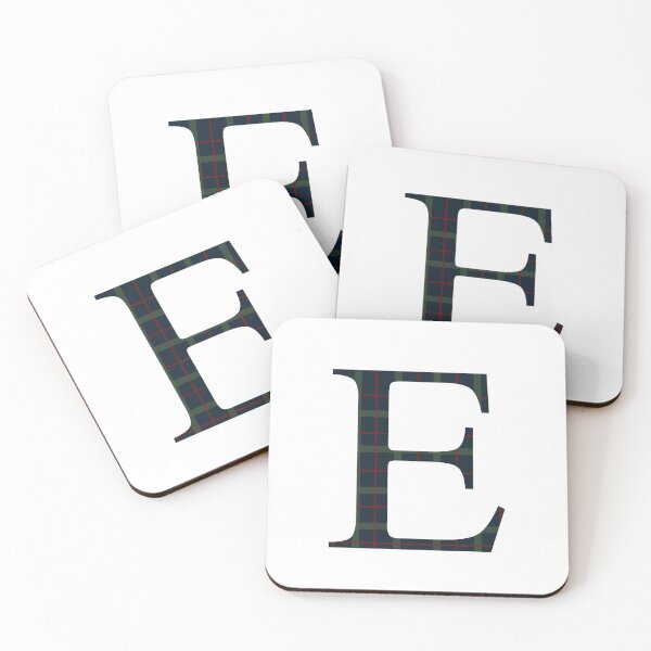 Artikelvorschau, Epsilon/Buchstabe E Plaid entworfen und verkauft von merrybutterfly.