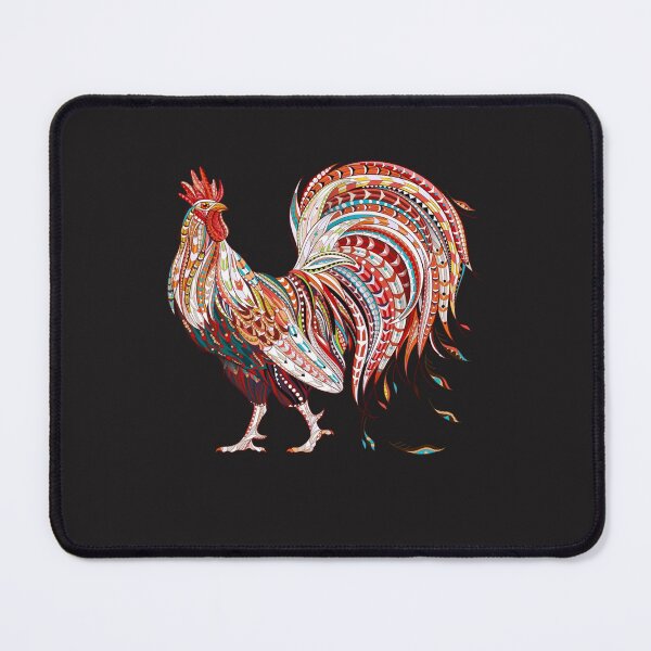 Item preview, Patterned fiery rooster Sticker designed and sold by SusanMooreg.