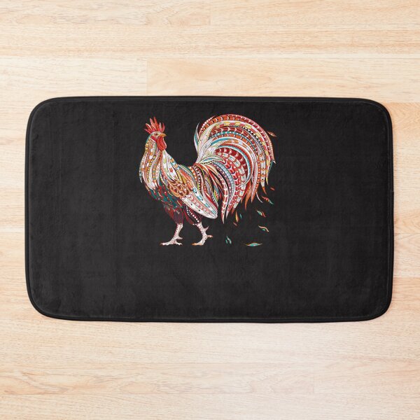 Item preview, Patterned fiery rooster Sticker designed and sold by SusanMooreg.