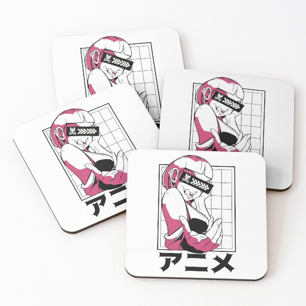 Item preview, Japanese Vaporwave Cyberpunk Cool Girl Urban Style designed and sold by OWLvision33.