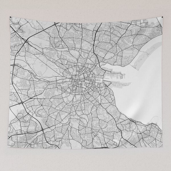 Item preview, Dublin City Map of Ireland - Light designed and sold by deMAP.