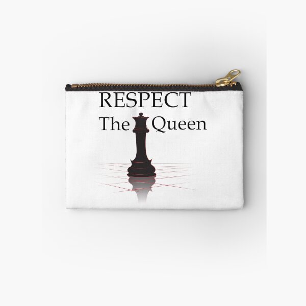 Item preview, Respect The Queen - Black - Chess Lovers designed and sold by ajaxstyle.
