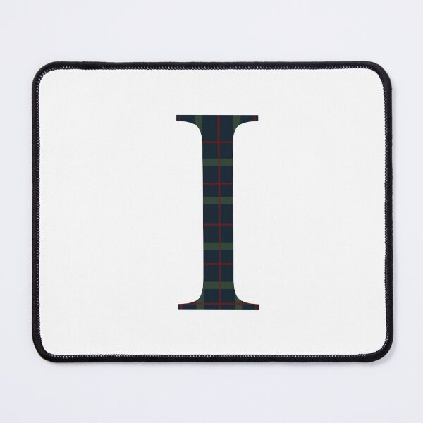 Item preview, Iota/Letter I Plaid designed and sold by merrybutterfly.