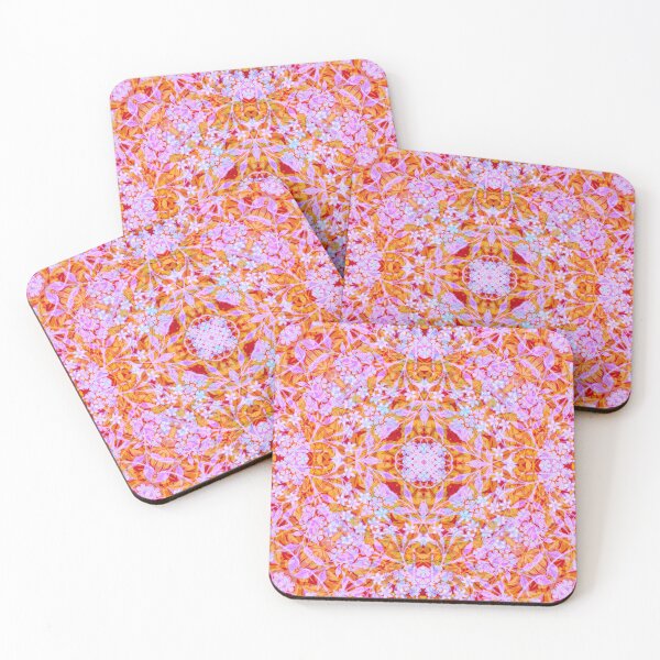 Item preview, Jasmine by William Morris - Faded Gold Pink Orange Floral Vintage Pattern Variation designed and sold by PatternPerfect.
