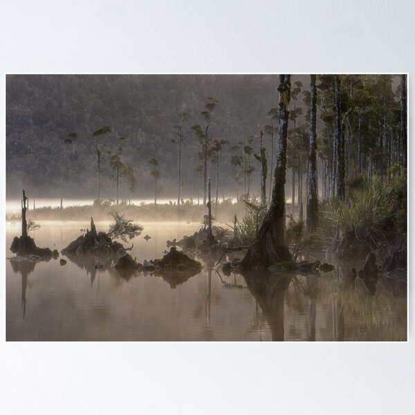 Item preview, Lake Wahapo Mist designed and sold by Neil Protheroe |  Fine Art Landscape Photography.