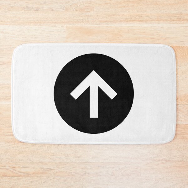 Item preview, MDI Arrow Up Circle designed and sold by GnarlyFurtardo.