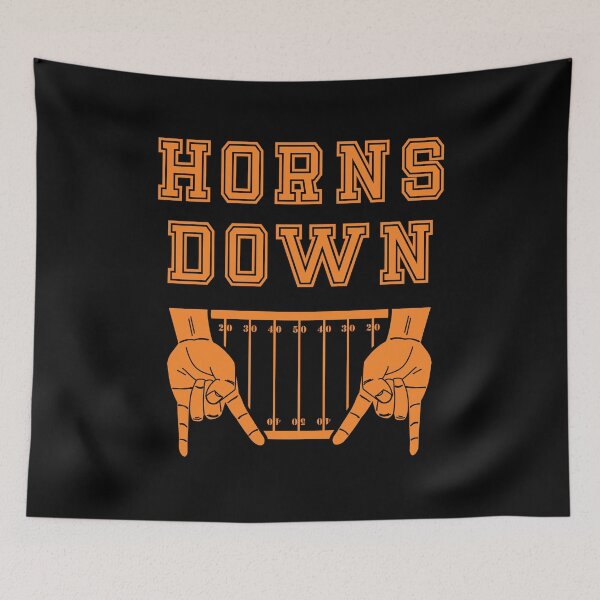 Item preview, Horns Down Sign On Field designed and sold by TKsTees.