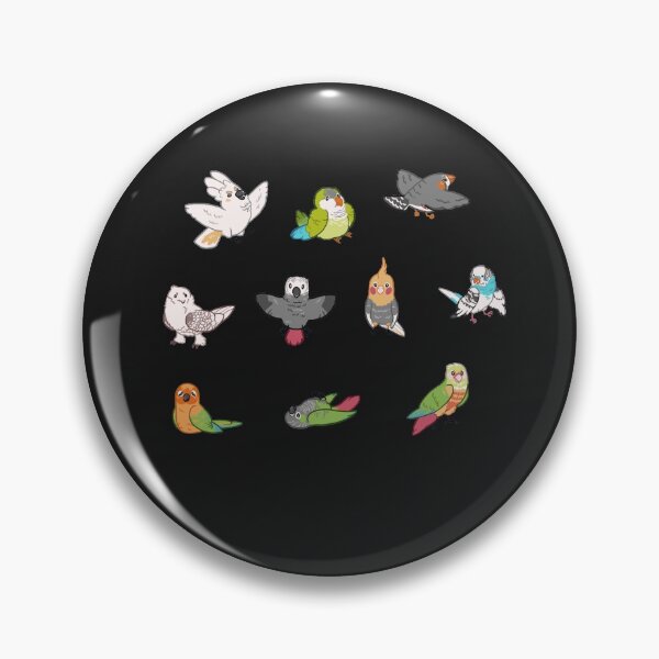 Item preview, Pet Birbs Sticker designed and sold by JaniceJohnsond.