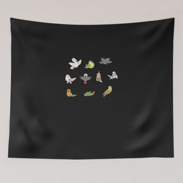 Item preview, Pet Birbs Sticker designed and sold by JaniceJohnsond.