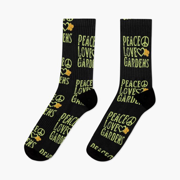 Item preview, Peace Love Gardens Grunge Text Design designed and sold by EarthArtDesigns.