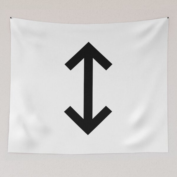 Item preview, MDI Arrow Up Down designed and sold by GnarlyFurtardo.