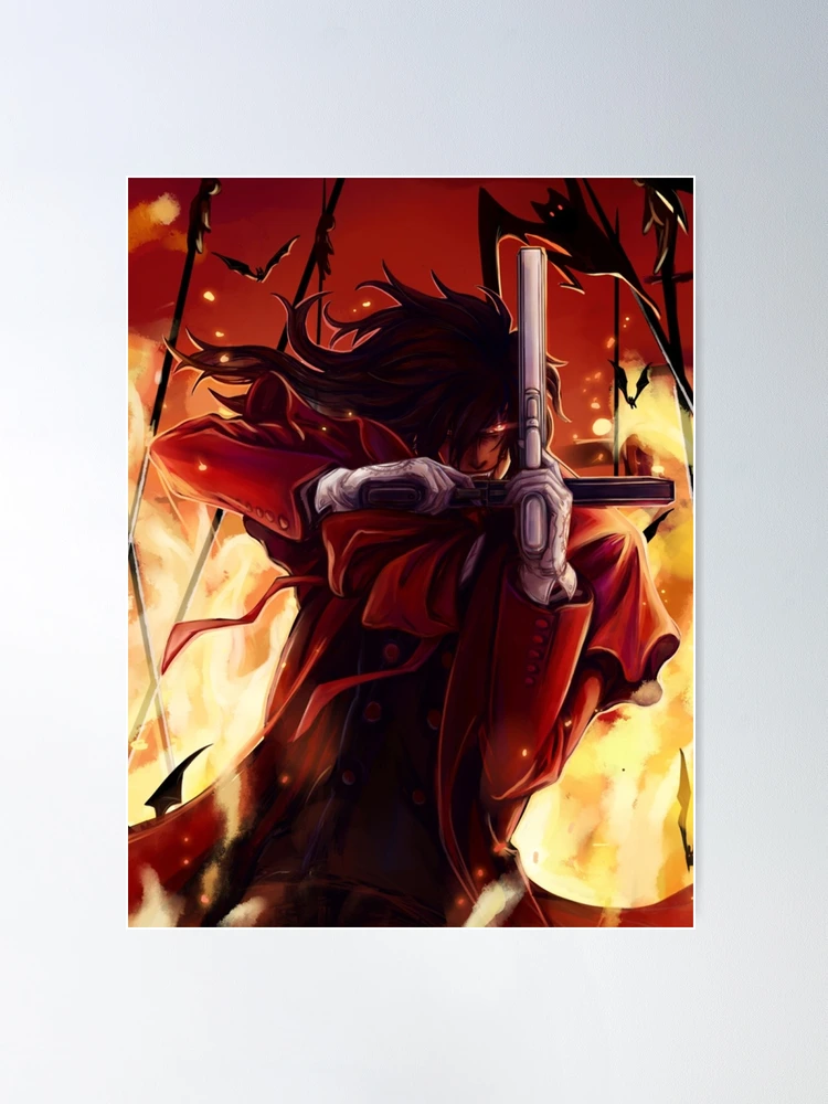 Athah Anime Hellsing Pistol Gun Weapon Alucard 13*19 inches Wall Poster  Matte Finish Paper Print - Animation & Cartoons posters in India - Buy art,  film, design, movie, music, nature and educational