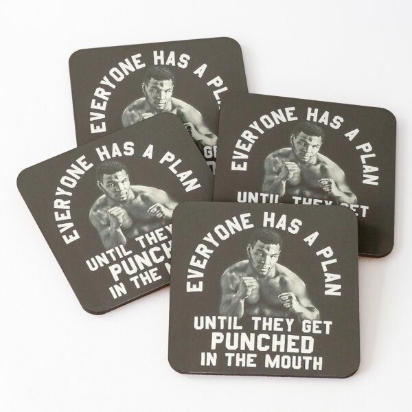 Item preview, Everyone Has A Plan Until They Get Punched In The Mouth designed and sold by BoxingStarShirt.