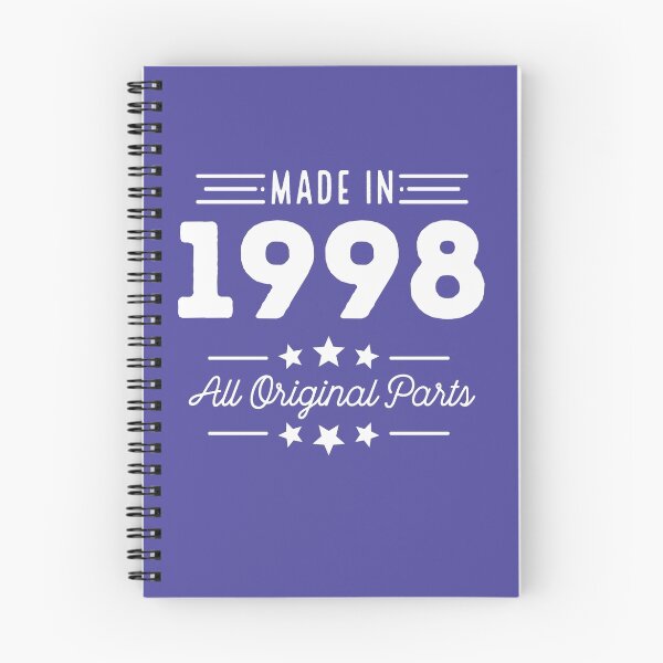 Item preview, Made In 1998 All Original Parts 18th Birthday Gift T-Shirt designed and sold by AlwaysAwesome.