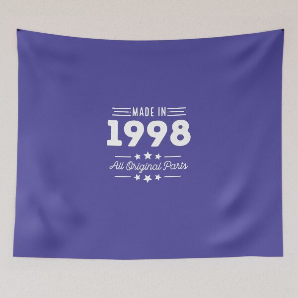 Item preview, Made In 1998 All Original Parts 18th Birthday Gift T-Shirt designed and sold by AlwaysAwesome.