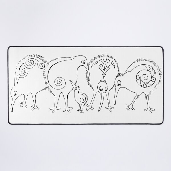 Item preview, Kiwi family designed and sold by Linda Bassett.