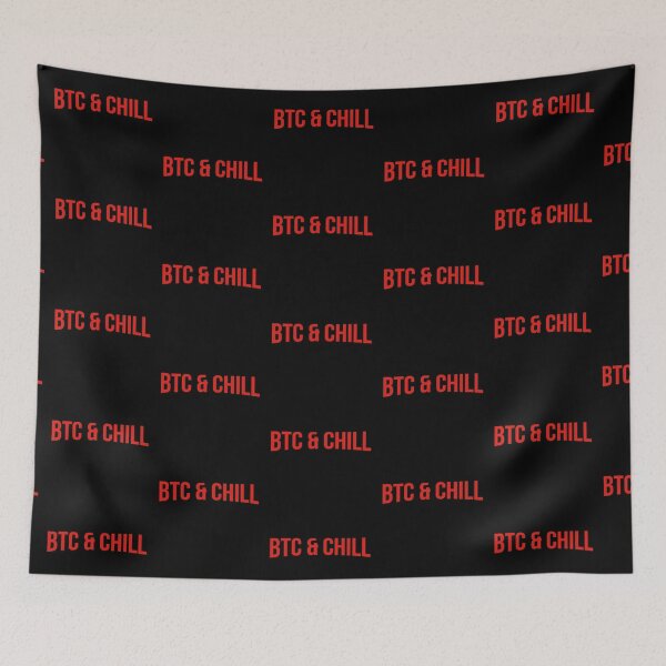 Item preview, Bitcoin and Chill designed and sold by reallyrealnow.