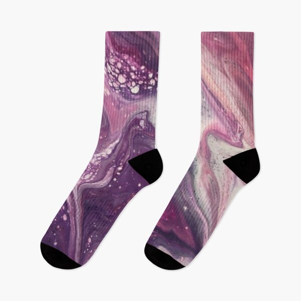 Item preview, Karen's Abstract Waves Of Lavender, Purple And White designed and sold by Trendi61.