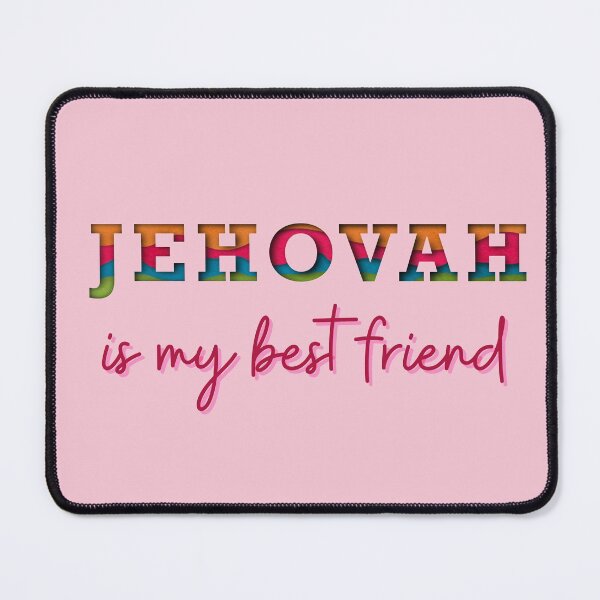 Item preview, Jehovah is My Best Friend | Red designed and sold by AdoptKM.