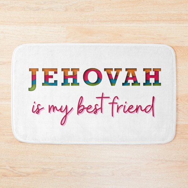 Item preview, Jehovah is My Best Friend | Red designed and sold by AdoptKM.