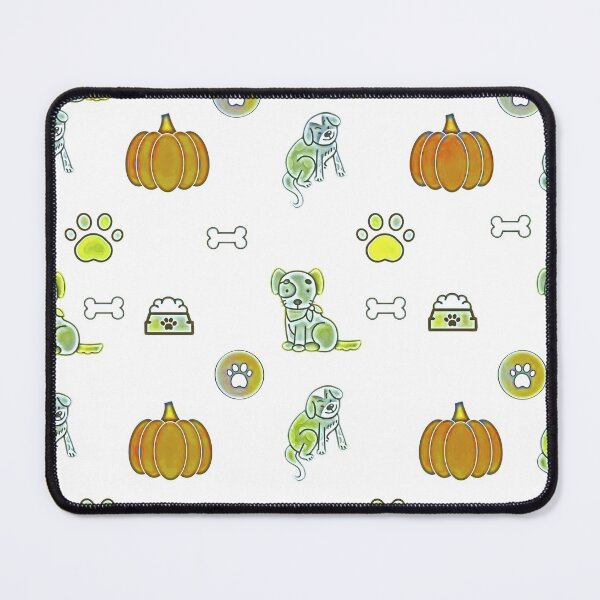 Item preview, DOG AND PUMPKIN designed and sold by wildwhimsical.
