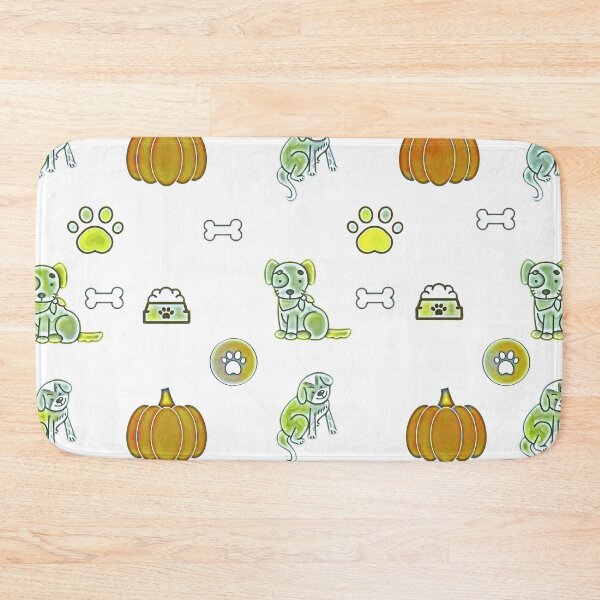 Item preview, DOG AND PUMPKIN designed and sold by wildwhimsical.