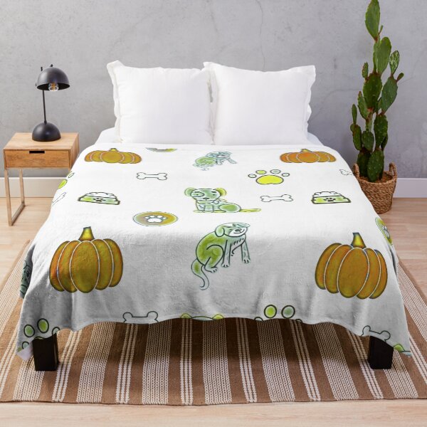 Item preview, DOG AND PUMPKIN designed and sold by wildwhimsical.