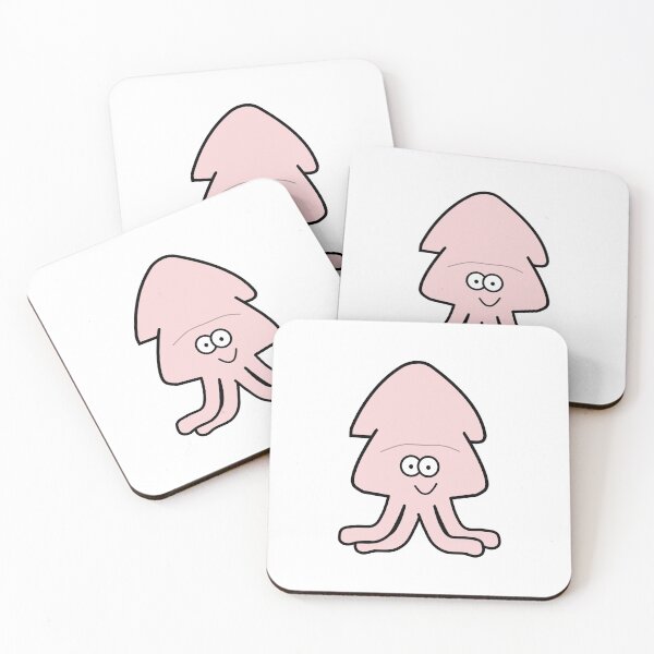 Item preview, Happy Squid Cartoon  designed and sold by B. P..