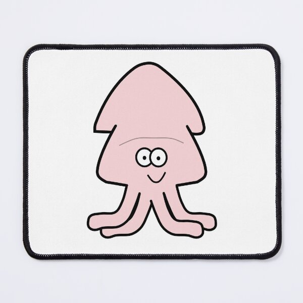 Item preview, Happy Squid Cartoon designed and sold by B. P..