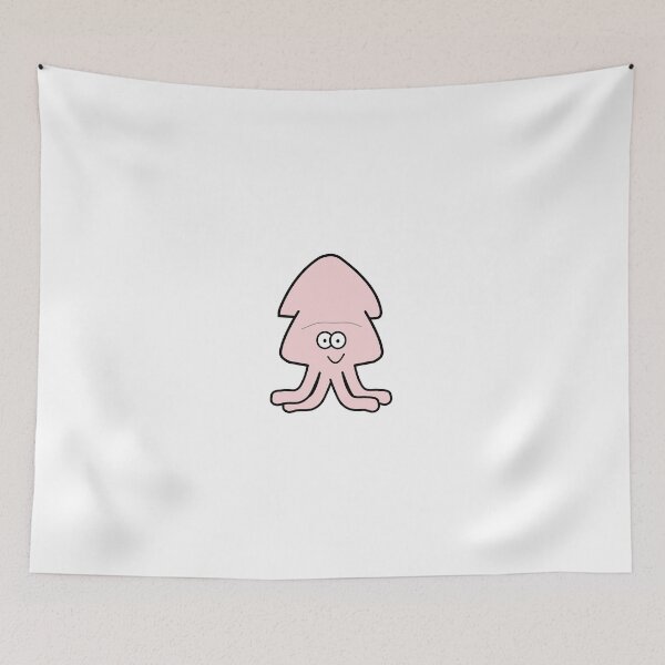 Item preview, Happy Squid Cartoon  designed and sold by B. P..