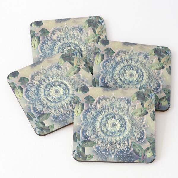 Item preview, Pastel Blue Boho Mandala Design  designed and sold by briarmoon.