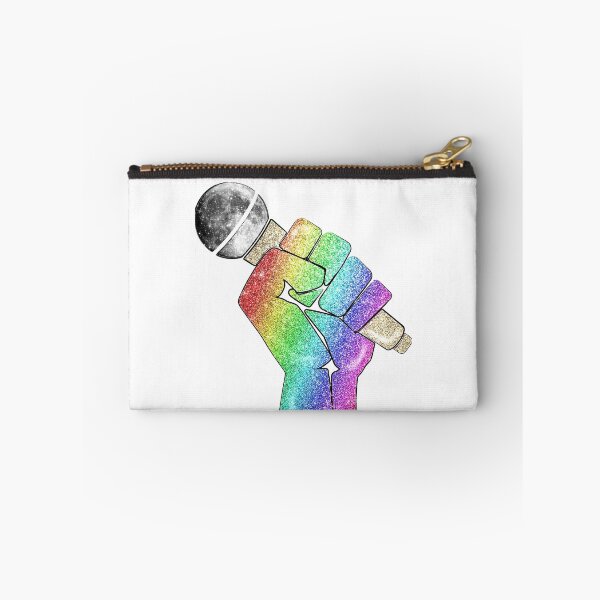 Item preview, Rainbow Fist Hand with Moon Microphone Music designed and sold by Jolly-Yosei.
