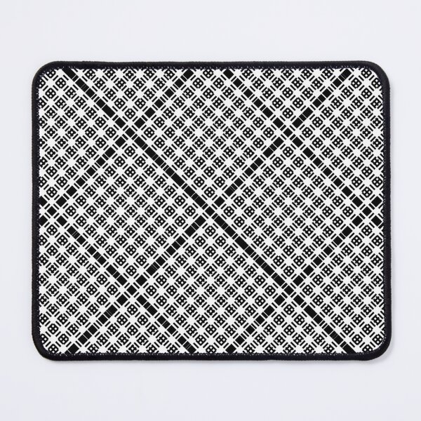 Item preview, Criss Cross Angled Dash Line Pattern in Black designed and sold by Neil Feigeles.