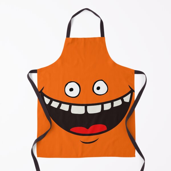 Item preview, orange with a smiley face designed and sold by bohemedesign.