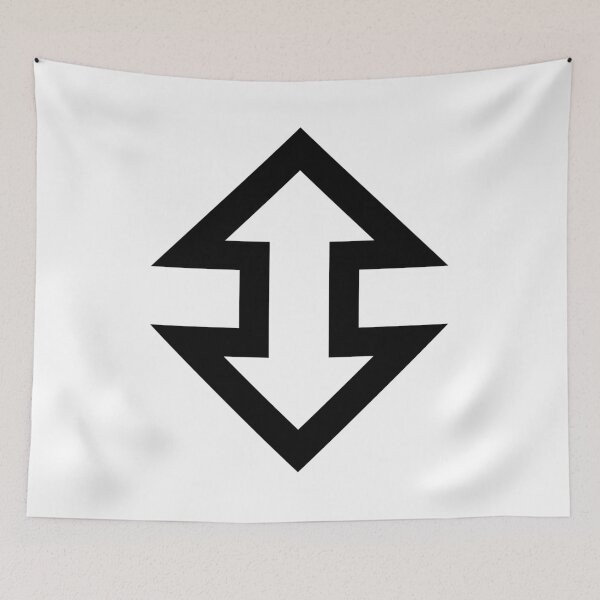 Item preview, MDI Arrow Up Down Bold Outline designed and sold by GnarlyFurtardo.