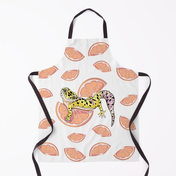 Item preview, Leopard Gecko with Fruit Pattern  designed and sold by InkedMongoose.