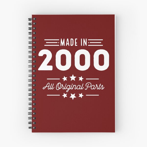 Item preview, Made In 2000 All Original Parts 16th Birthday Gift T-Shirt designed and sold by AlwaysAwesome.