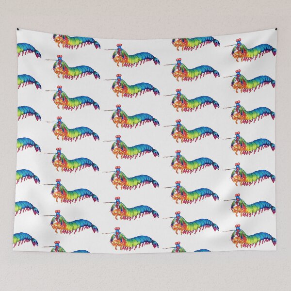 Item preview, Rainbow Mantis Shrimp designed and sold by degeneroot.