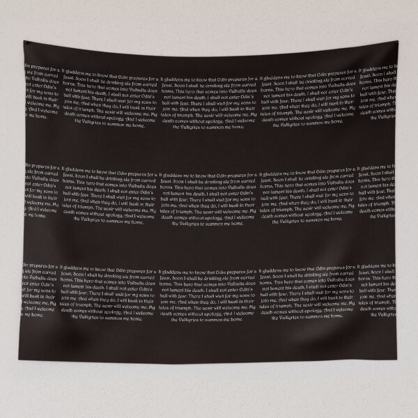 Item preview, Ragnar Final Speech on black shirt designed and sold by artoffandom.