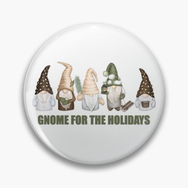Item preview, Gnome For The Holidays Winter Christmas Xmas (White) designed and sold by Gsallicat.
