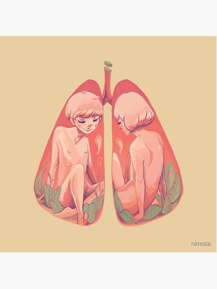 Thumbnail 4 of 4, Pillow, Between Two Lungs designed and sold by nimosa.