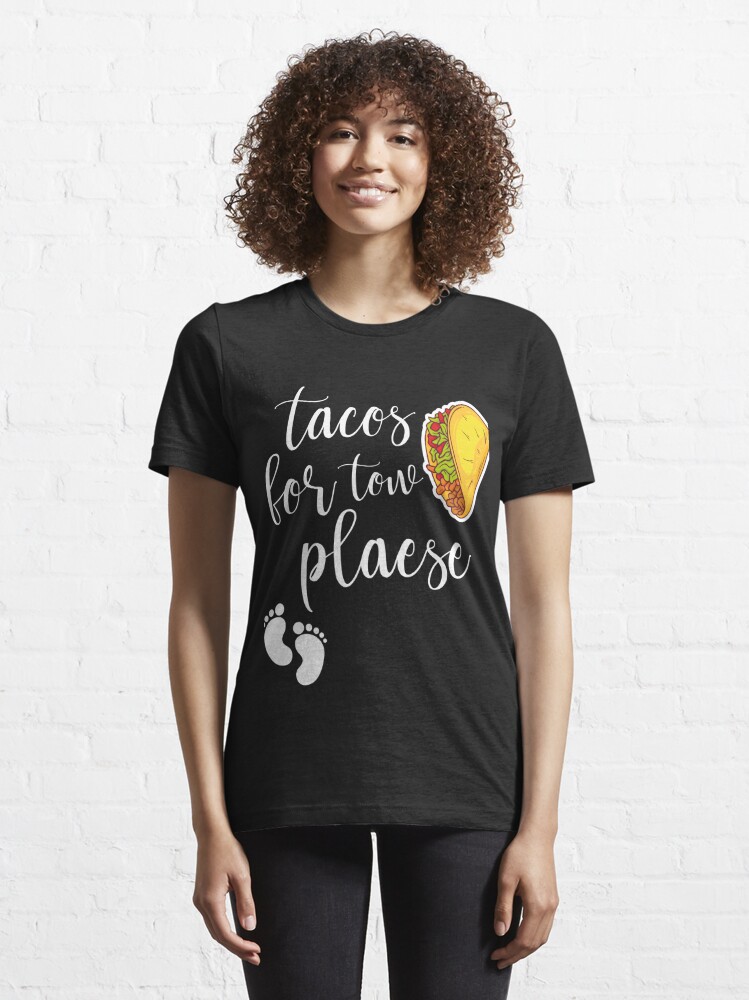 Pregnancy Announcement Shirt Funny Pregnancy Shirt Tacos for 