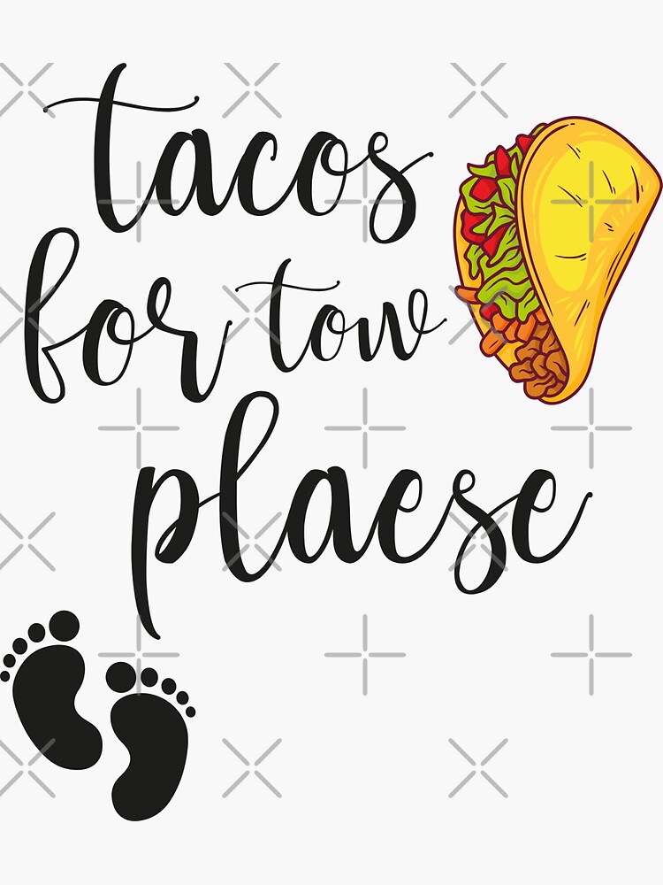 AmeriTrendsCo Pregnancy Announcement Shirt, Tacos for Two Please, Funny Pregnancy Shirt, Pregnancy Reveal Shirt, Gift for Her, Pregnant, Expecting Shirt