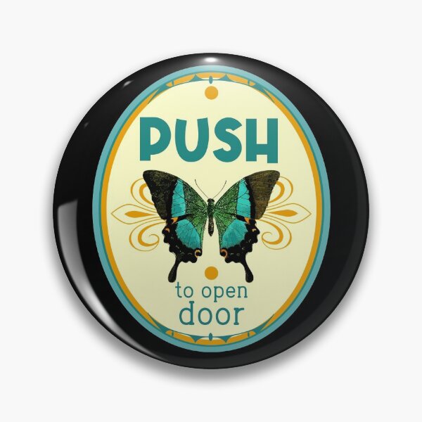 Item preview, PUSH to open door  designed and sold by sandpiperstudio.