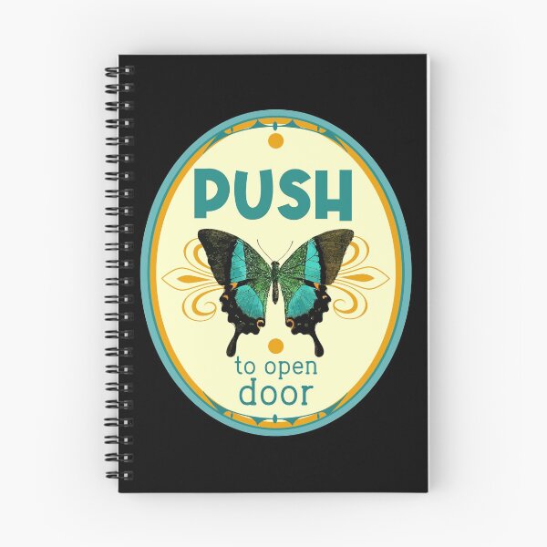 Item preview, PUSH to open door  designed and sold by sandpiperstudio.