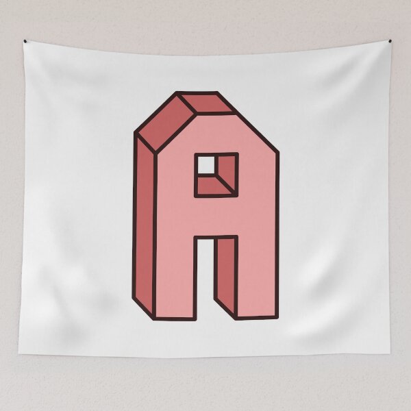 Item preview, Block Letter A designed and sold by RinozaRose.