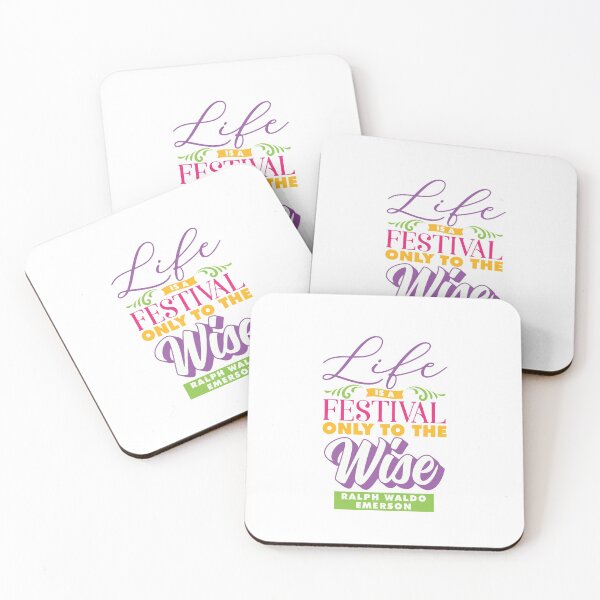 Item preview, Life is a Festival Motivational Quote designed and sold by garmentoffaith.